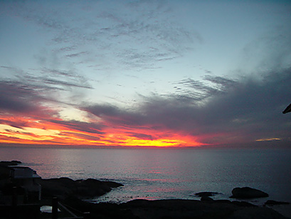 Sundown in Llandudno